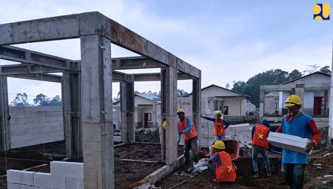 Kementerian PUPR RI: Pembangunan 1.951 Huntap Korban Erupsi Semeru Selesai Sebelum Idulfitri 2022